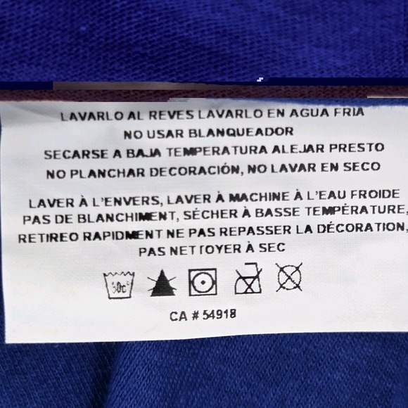 Chicago Cubs Kris Bryant #17 Blue Jersey T-Shirt Men's XL Majestic MLB - Picture 8 of 9